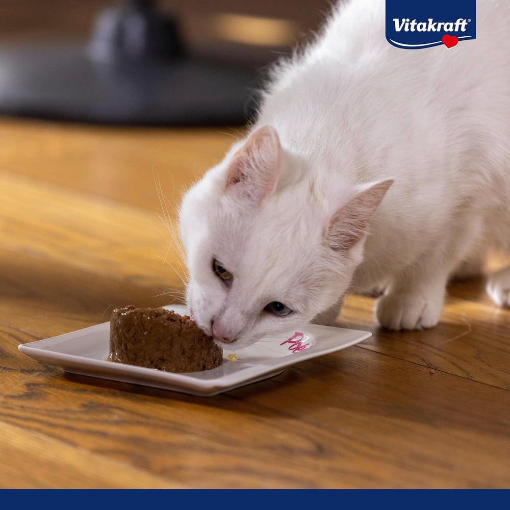 Vitakraft Poésie Mousse, hrană umedă pentru pisici, spumă aerisită, cu pui, fără zahăr adăugat sau cereale (12 x 85g)