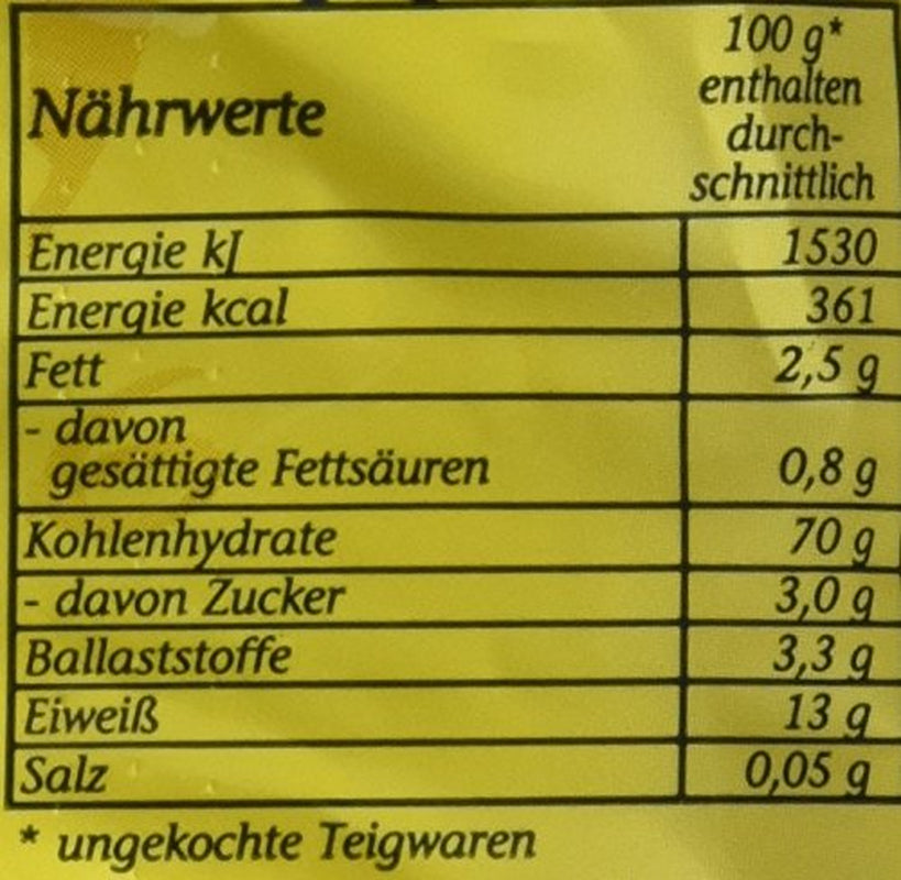 The Good Ones Fines Nouilles aux Oeufs Frais - Spirala, 500g