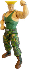 Jada Toys Street Fighter Figure Guile (15 cm) - Street Fighter 2 : The Final Challengers Figurine mobile à collectionner avec tête, mains et accessoires alternatifs, à partir de 13 ans Figurines Naty Shop Guile