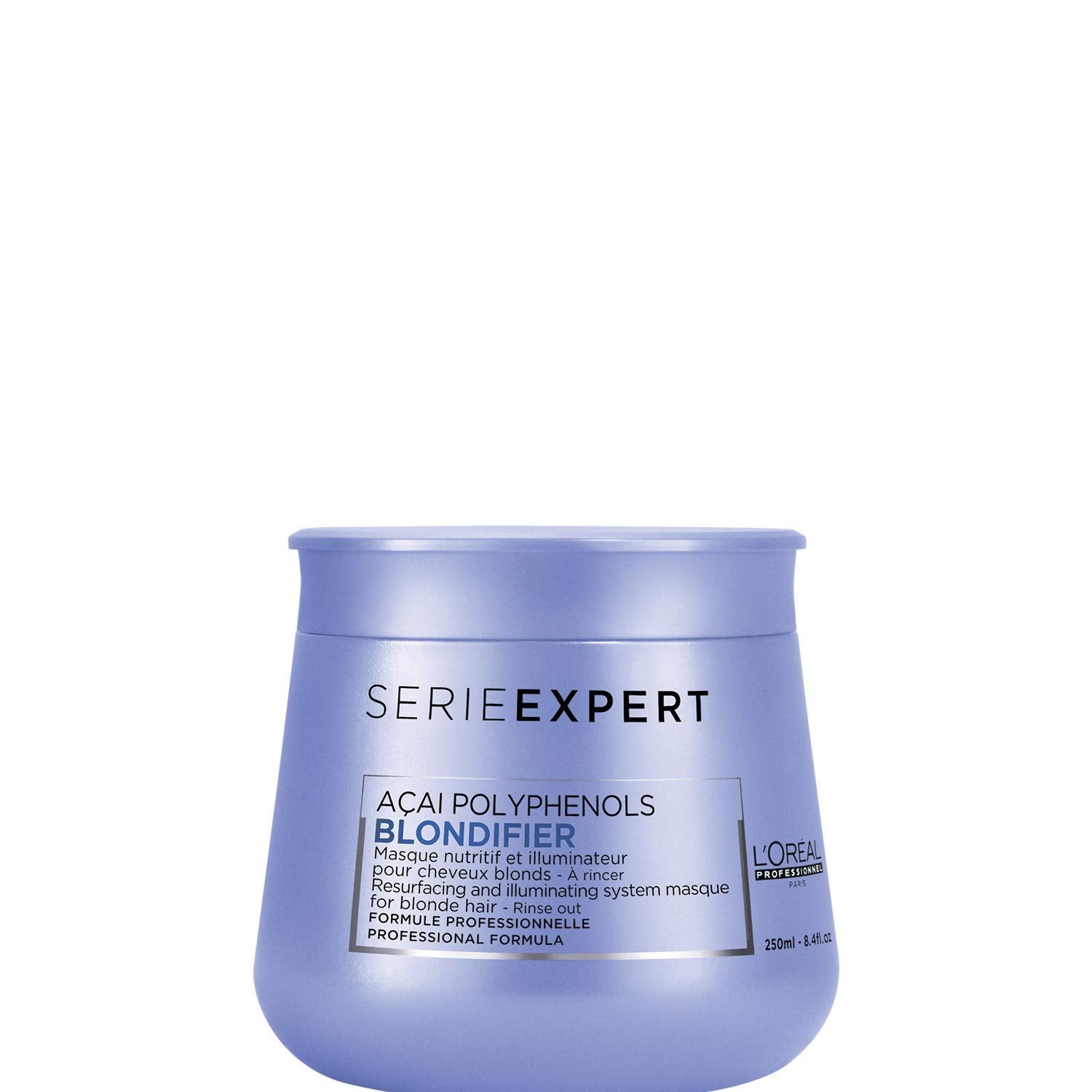 L'Oréal Professionnel | Masque nourrissant pour cheveux blonds et décolorés, extrait de fruit d'Açai, Série Expert, masque blond Masque capillaire Naty Shop Blondifier Mask Old