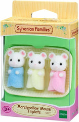 Sylvanian Families L5337 Triplettes de souris guimauve - Figurines de maison de poupée Naty Shop Dolls Titre par défaut