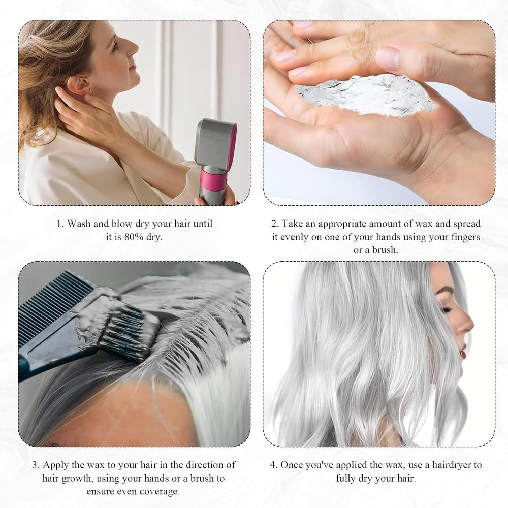 Teinture pour cheveux Gris Argent Crème de teinture pour cheveux gris argent naturel, Crème de teinture pour cheveux gris Gris argent, Crème de teinture pour cheveux naturelle gris argenté Teinture pour cheveux gris pour tous les types de cheveux avec 1 masseur de cuir chevelu (100 ml) Teinture pour cheveux Naty Shop