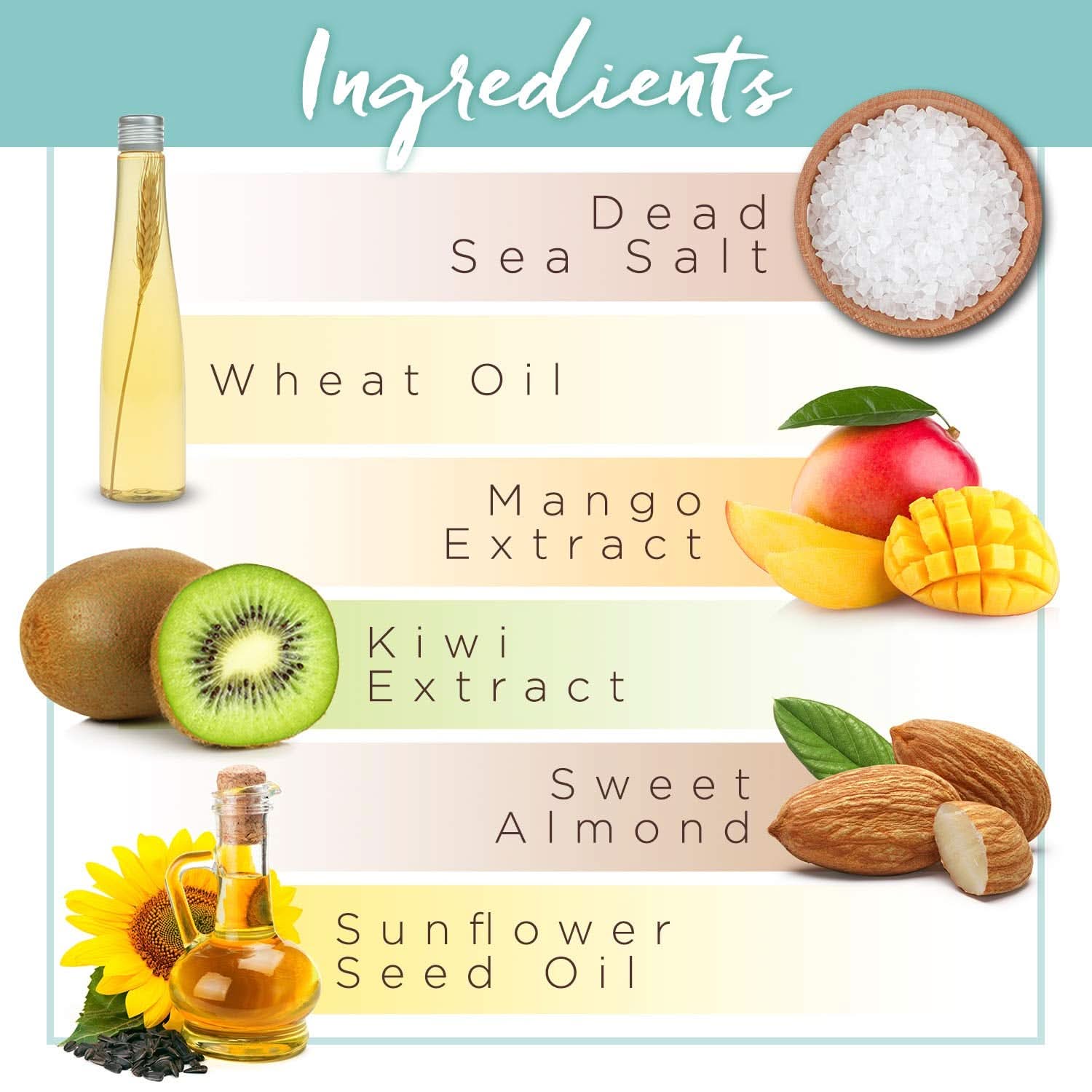 Pranaturals, Body Scrub cu sare de la Marea Moartă, 500 g Naty Shop