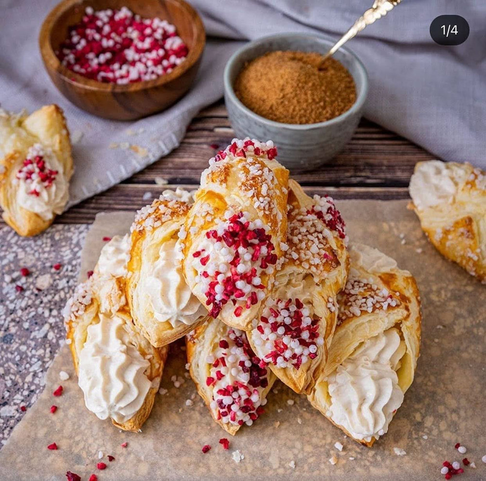 Chips de riz RUF, sans additifs artificiels, mélange de fruits pour porridge et pâtisseries, sans gluten, végétalien, 15 grammes de pépites Naty Shop