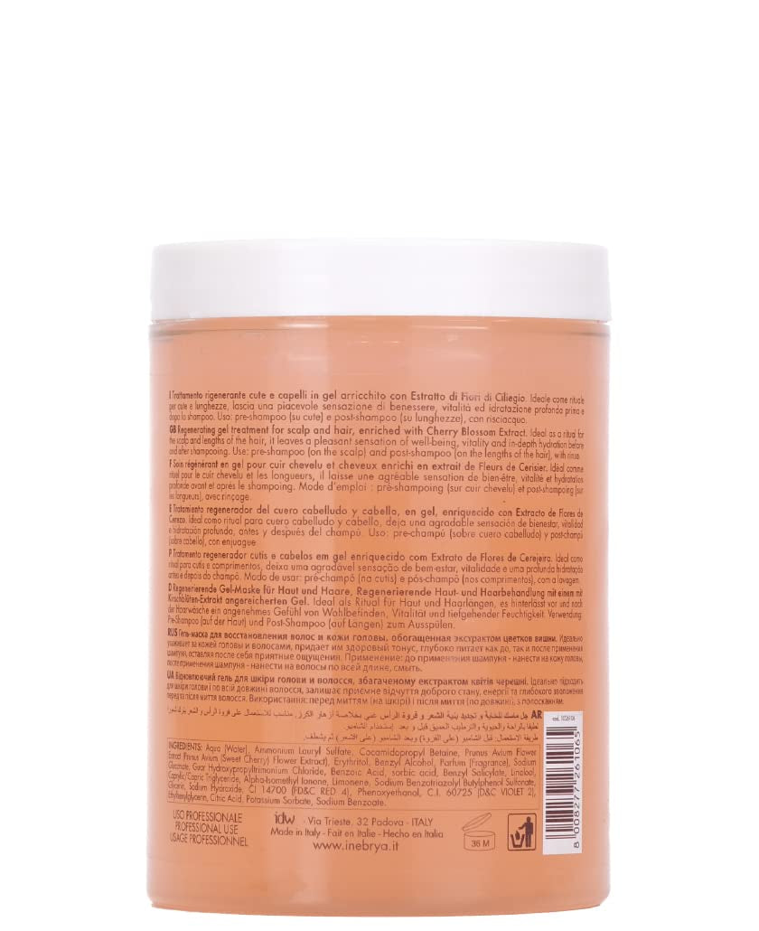 Masque de restauration Sakura - Masque capillaire 1000ML Naty Shop