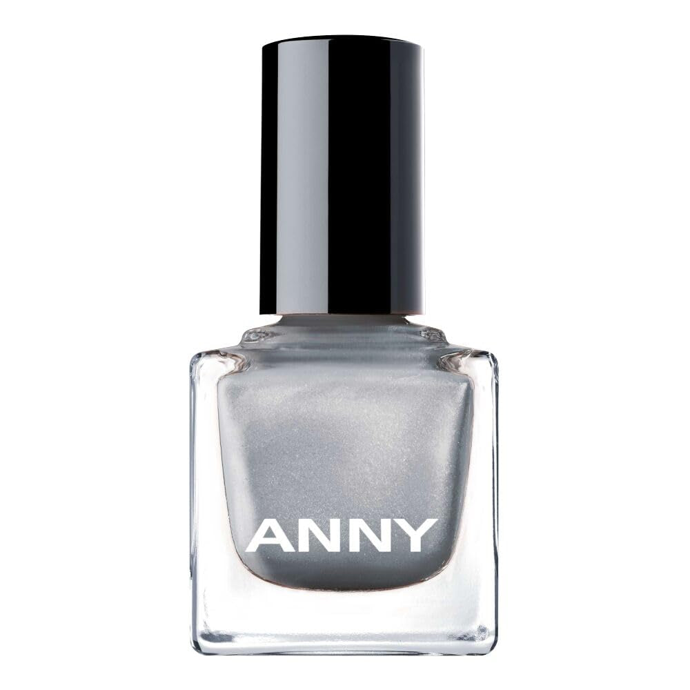 ANNY Vernis à ongles – Vernis à ongles coloré de haute qualité avec une brillance longue durée, résistant aux éclats et à séchage rapide, couleur : style artistique – Gris froid – 15 ml