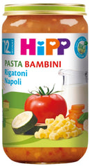 Hipp Bio Menus à partir de 12. Luna Pasta Bambini, Rigatoni Napoli, 250G, paquet de 6 (6X250G) Mère et Enfant Naty Shop Titre par défaut