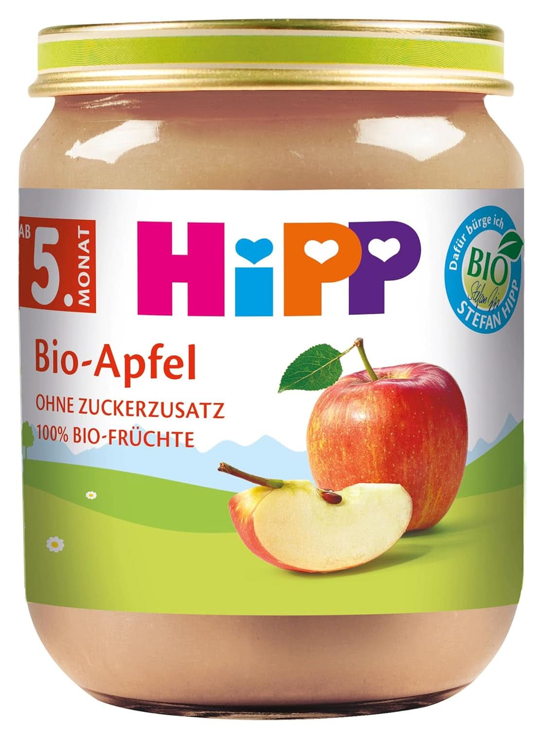 Hipp Pour les Petits Gourmets, Nectarines aux pommes et mangues, sans sucre ajouté, 6 X 190 grammes Mère et Enfant Naty Shop 125 grammes Multifruit