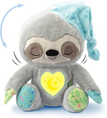 VTech Baby Schnarchi, le paresseux endormi - Jolie peluche pour vous aider à vous endormir - Avec des sons naturels et quotidiens, de la musique et une veilleuse - Pour les bébés dès la naissance Bebe Toys Naty Shop