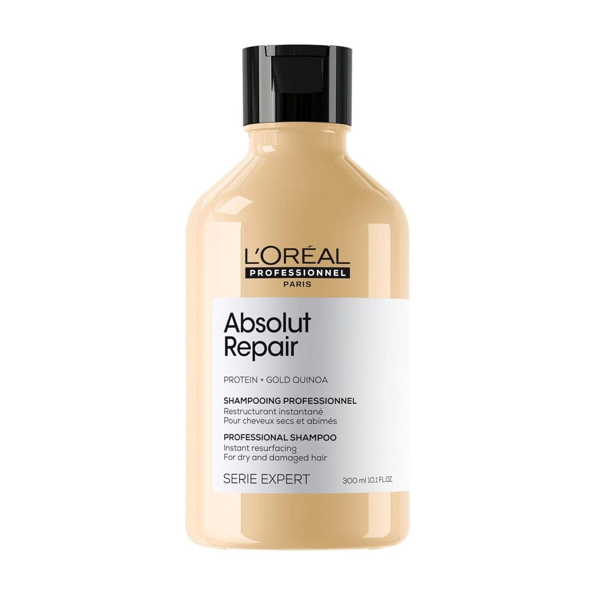 L'OréAl Professionnel Serie Expert Absolut Repair Gold, Shampoing Quinoa + Douche et bain Protéinés Naty Shop 300 ml