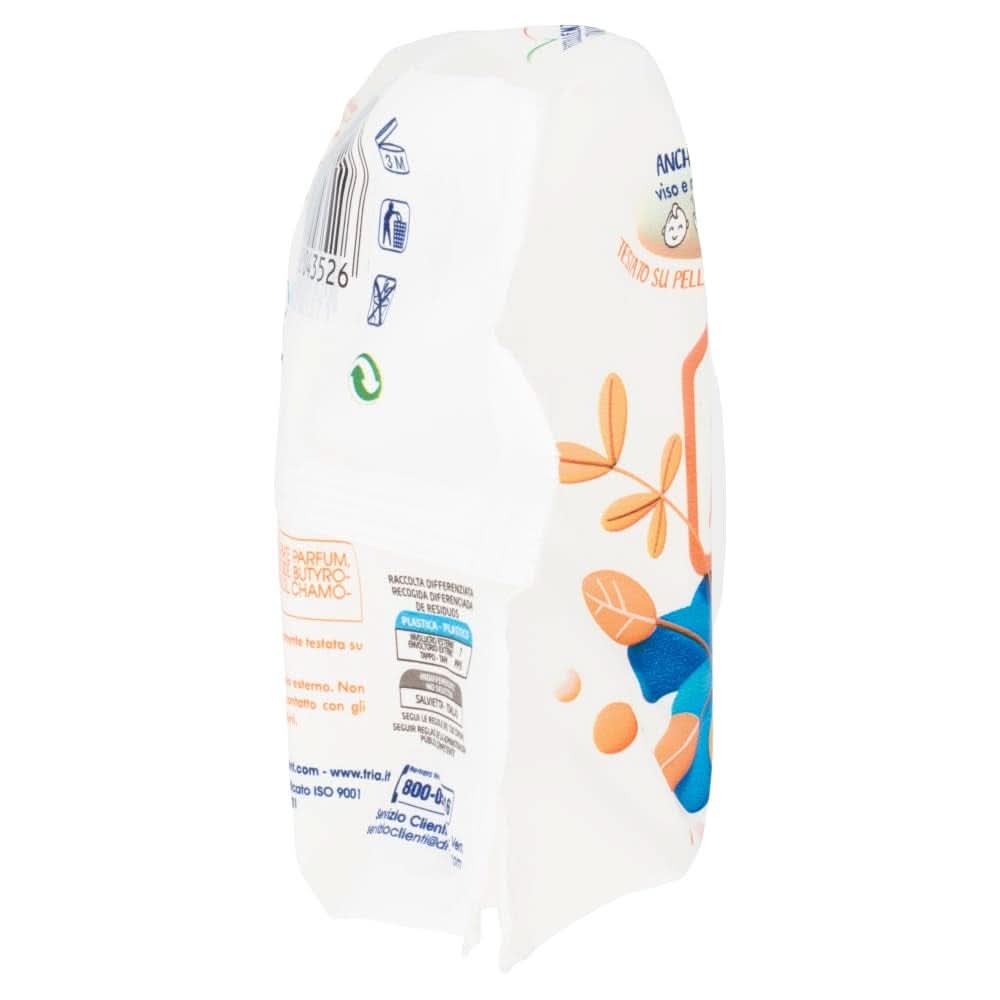 Pack de 70 lingettes humides Lingettes Humides Bébé Naty Shop