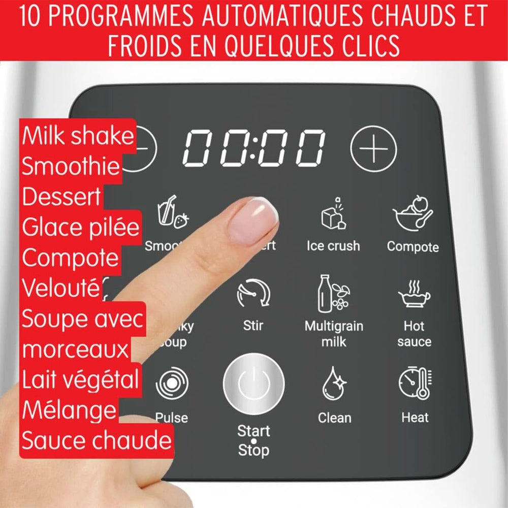 Perfectmix Cook, batteur sur socle avec 10 programmes automatiques, 1400 W, prépare des recettes chaudes et froides Mère et Enfant Naty Shop