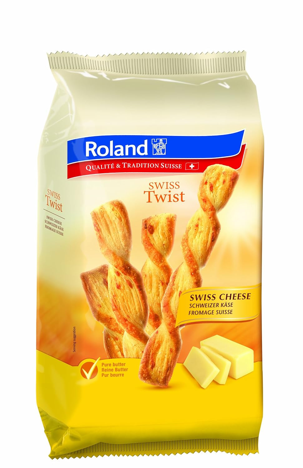 Swiss Twist Schweizer Käse 100 g, paquet de 12 (12 x 100 g)