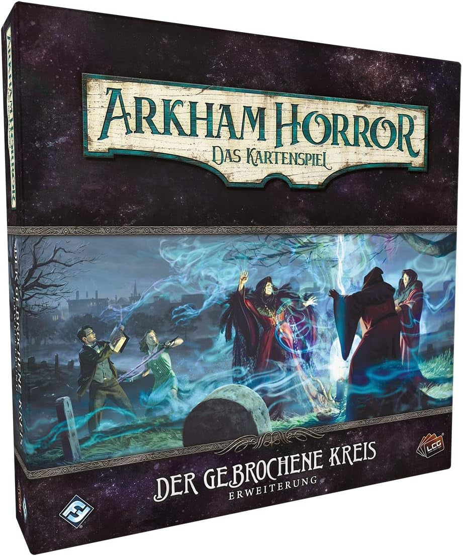 Fantasy Flight Games, Arkham Horror : LCG, jeu de base, jeu expert, jeu de cartes, 1 à 4 joueurs, à partir de 14 ans, 45 minutes et plus, allemand, multicolore, coloré