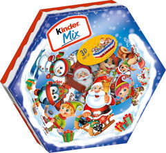 Assiette de Noël Kinder Mix - délicieuses spécialités chocolatées de la gamme Kinder - 143g