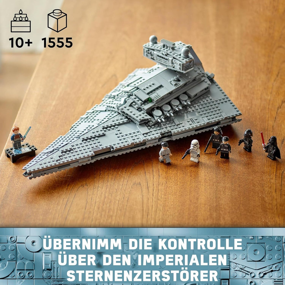 LEGO Star Wars Imperial Star Destroyer, ensemble de vaisseau spatial, jouet de construction, ensemble de jeu Dark Vador et Cal Kestis, cadeau d'anniversaire pour garçons, filles et fans 75394 Ensembles de construction Besuche den LEGO-Store