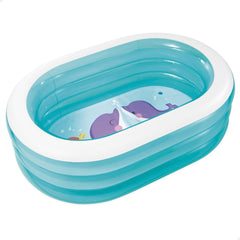 Intex 57482NP - Piscine Ovale Baleine (Modèles Assortis), Bleu, 163 cm L x 107 cm L x 46 cm H