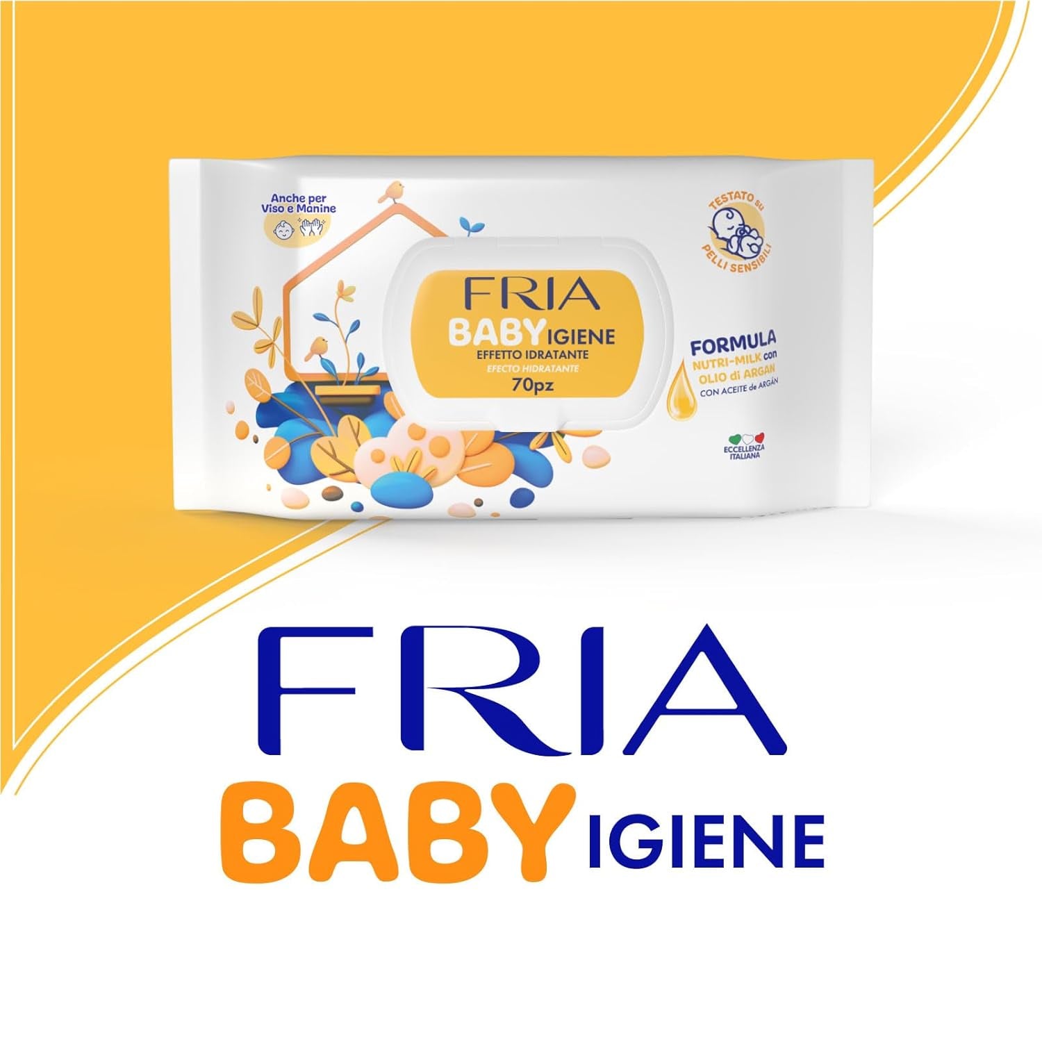 70 x lingettes humides