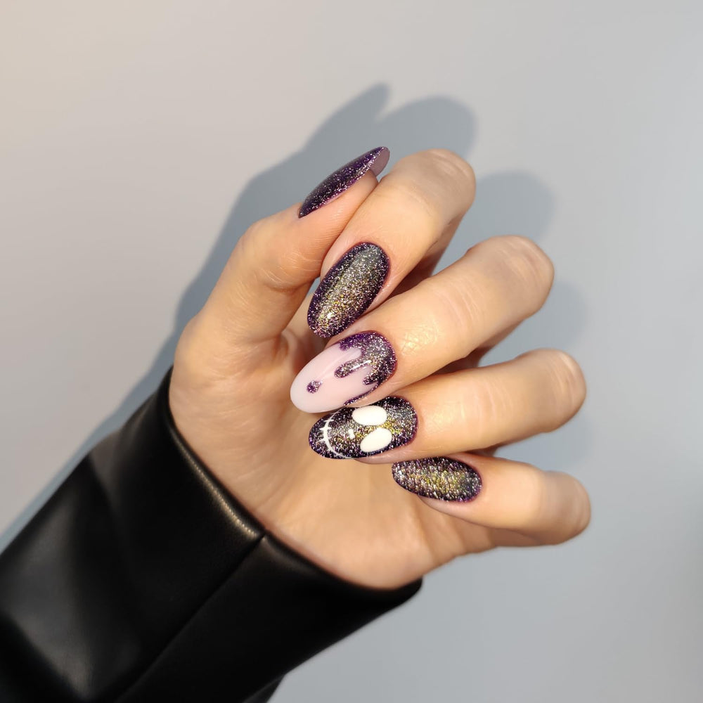 Vernis à ongles UV Semilac 825 Cyber ​​​​Violet 7 ml