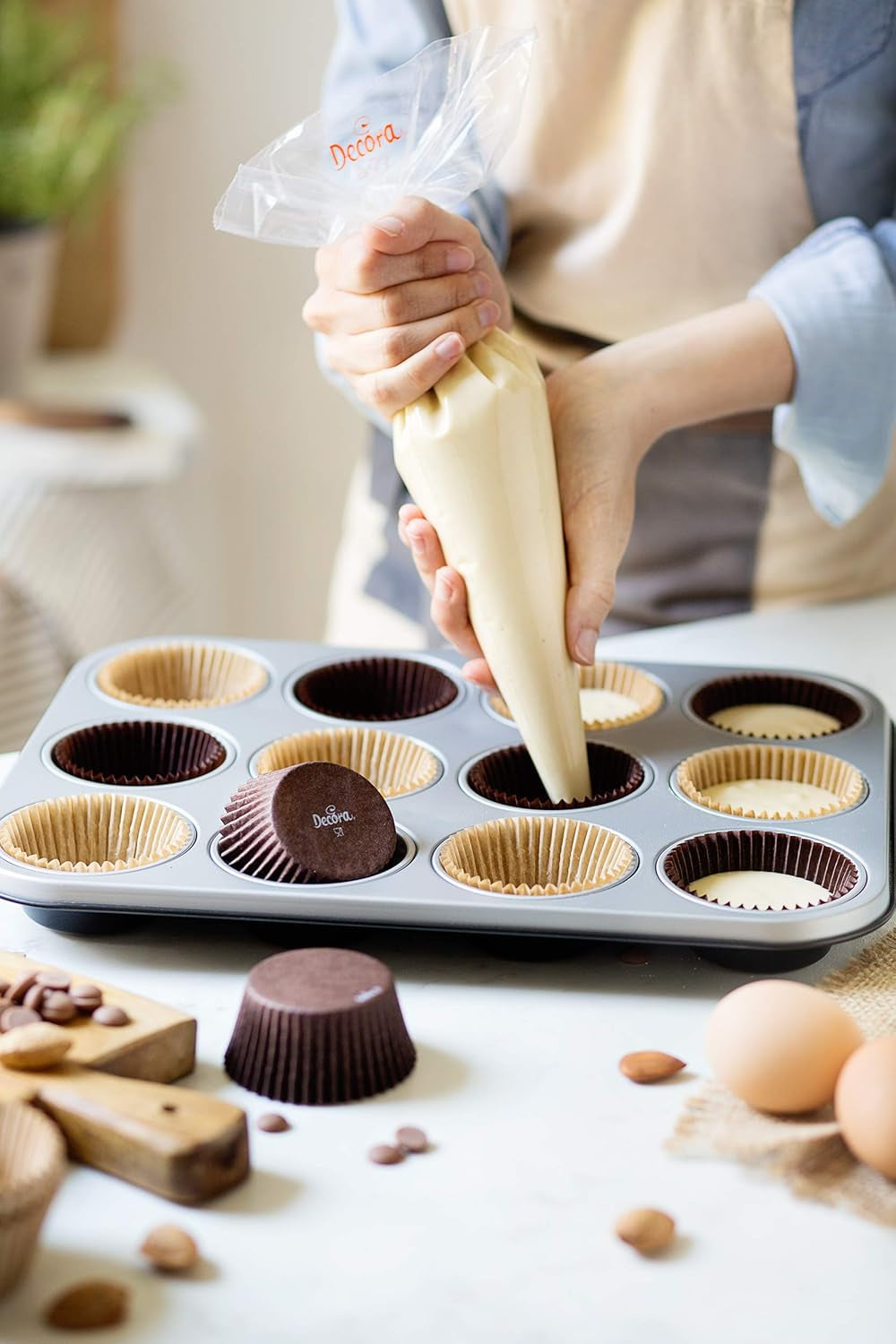 0062750 moule à pâtisserie pour 12 muffins Moules et plaques à pâtisserie Naty Shop