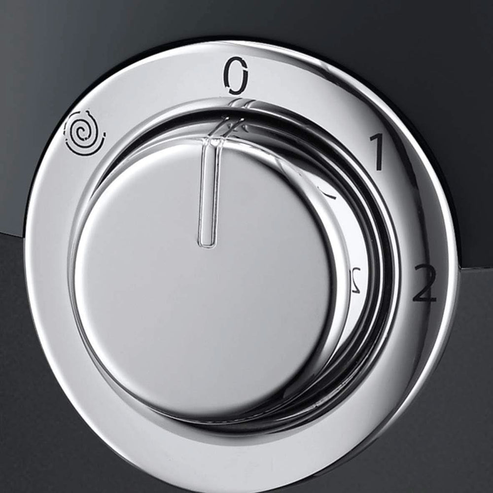 Russell Hobbs Batteur sur socle [1,5 L Glasbehälter] Matt Schwarz (Moteur Starker 0,9 PS, Fonction Impulsion/Ice-Crush, Edelstahlmesser, Mélangeur sans BPA, Elektrischer Zerkleinerer, Smoothie-Maker) 24722-56 Kitchen Naty Shop