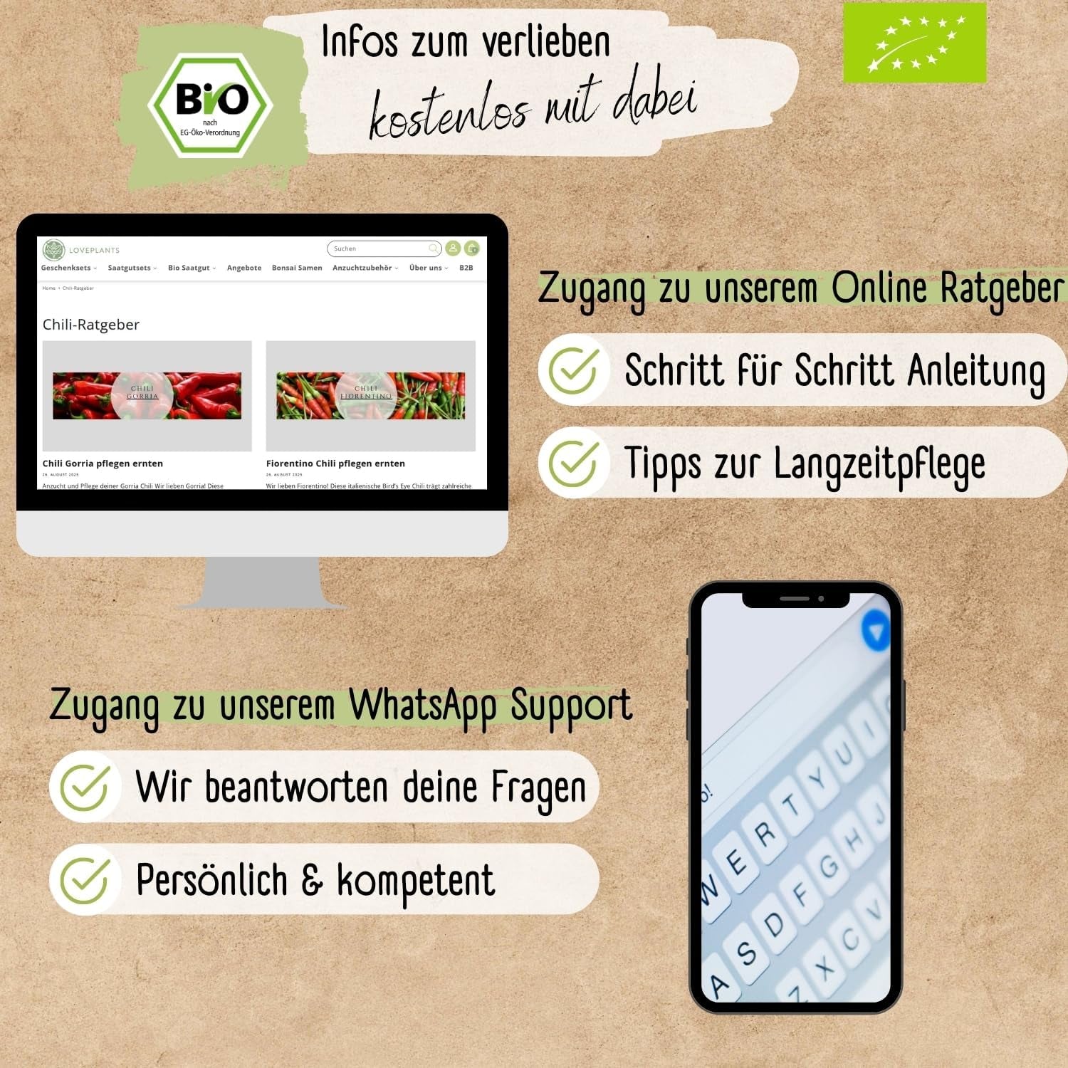 Ensemble de graines de piment biologique – 6 graines de piment biologique, douces à extrêmement épicées, qualité pollinisée librement | du Habanero épicé aux variétés de piments colorées et traditionnelles – Pepperoni Seeds