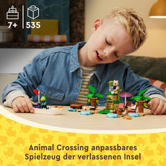 LEGO Animal Crossing Käptens Island Boat Tour, jouet créatif pour enfants avec 2 figurines de la série de jeux vidéo dont Huschke, cadeau pour filles et garçons à partir de 6 ans 77048 Jeux de construction Besuche den LEGO-Store
