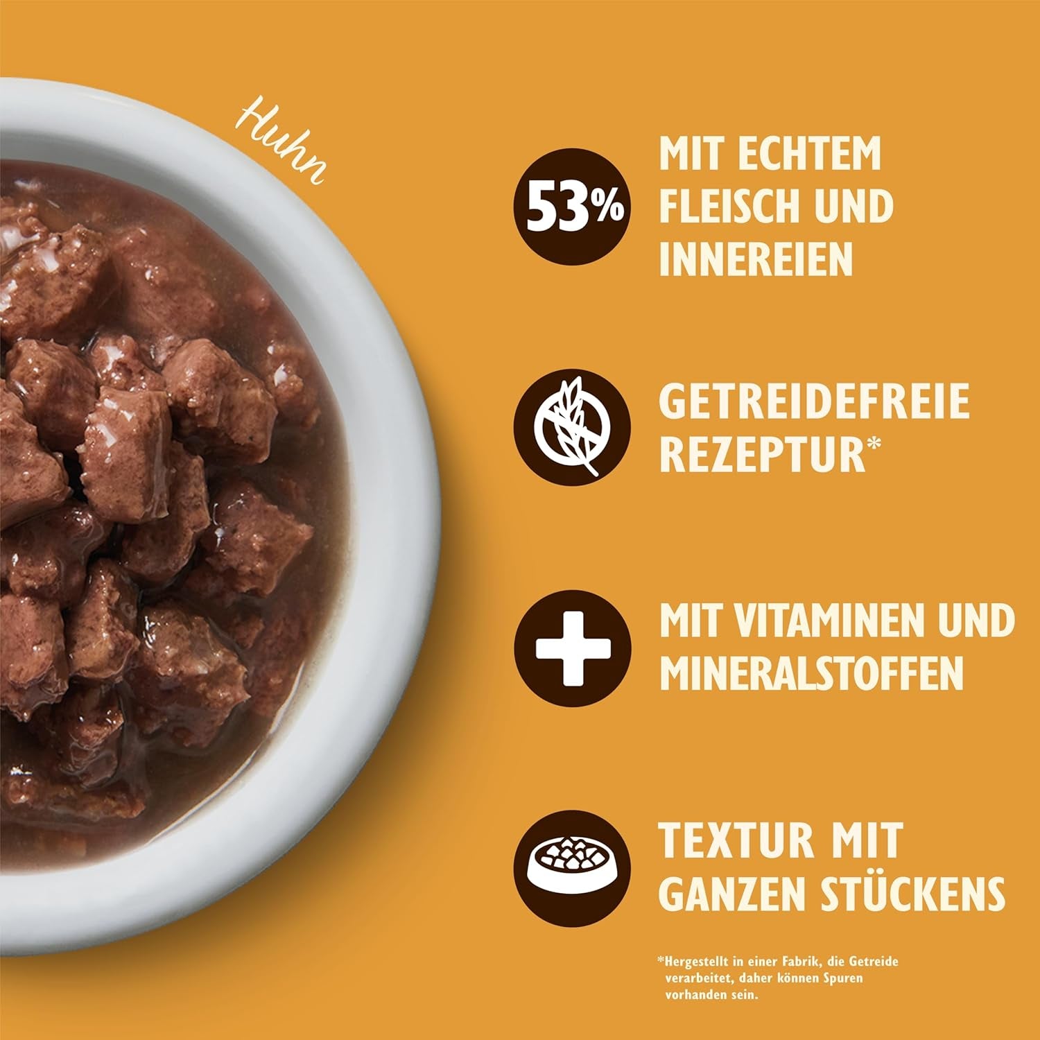 Lily's Kitchen Nourriture humide pour chat adulte, à base d'ingrédients naturels, délicieux morceaux en sauce, paquet multiple, 8 boîtes x 85 g