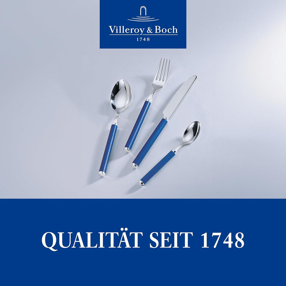 Villeroy & Boch - Jouez ! Couverts Océan Bleu, Coffret de 30 pièces Cuisine Naty Shop