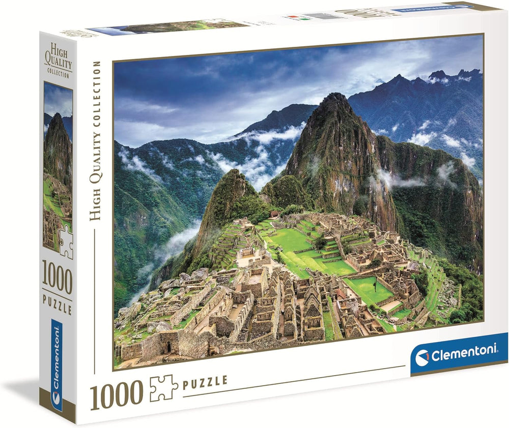 Clementoni 39604 Machu Picchu - Puzzle 1000 pièces à partir de 9 ans Puzzle coloré pour adultes avec des couleurs vives Jeu d'adresse pour toute la famille Belle idée cadeau Puzzle Naty Shop Titre par défaut
