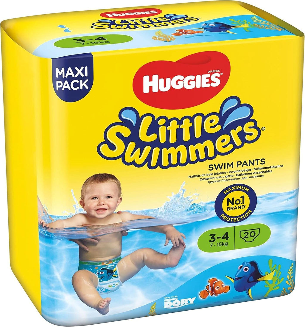 Costum de baie de unică folosință Huggies Mărimea 3-4 Pachet de 20 Mama si Copilul Naty Shop