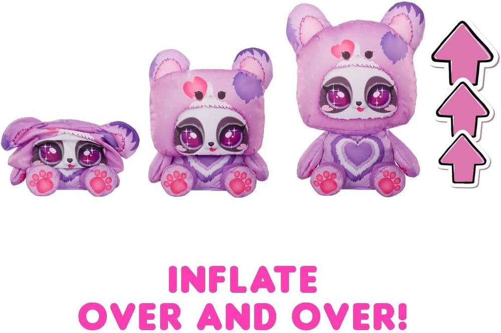 Mdr Surprise ! Costume de préadolescent, cerceaux surprise, jolie poupée mannequin avec costume gonflable de panda violet et de nombreuses surprises, y compris de superbes vêtements et accessoires - Idéal pour les enfants âgés de 4 ans et plus