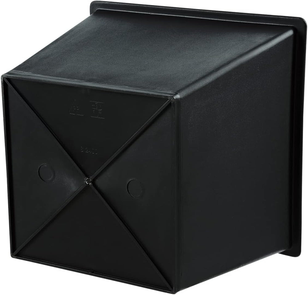 Pot universel Dehner, plastique, noir, 30 x 26 x 26 cm