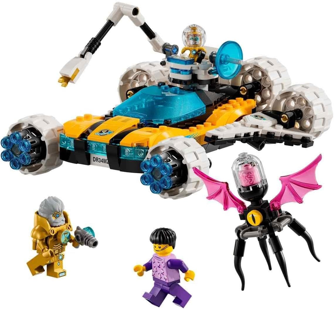 LEGO Dreamzzz Ensemble de voiture ou de navette spatiale 2 en 1 avec le buggy spatial de M. Oz comprenant les figurines de M. Oz, Albert et Jayden, cadeau spatial pour les enfants de 8 ans et plus 71475 Ensembles de construction Besuche den LEGO-Store