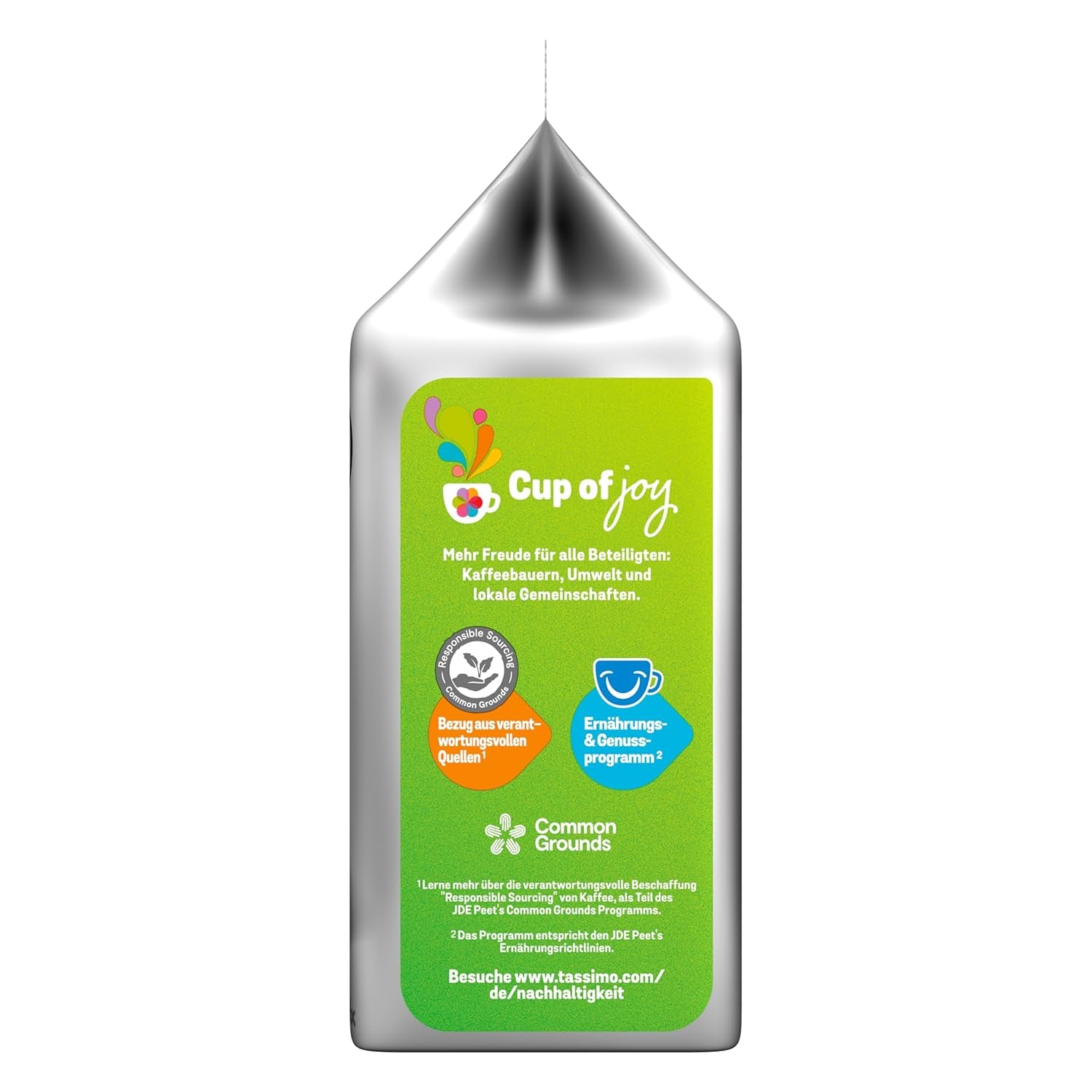 Tassimo Kapseln Jacobs Espresso Classico, 5 x 16 dosettes, 80 Kaffeekapseln