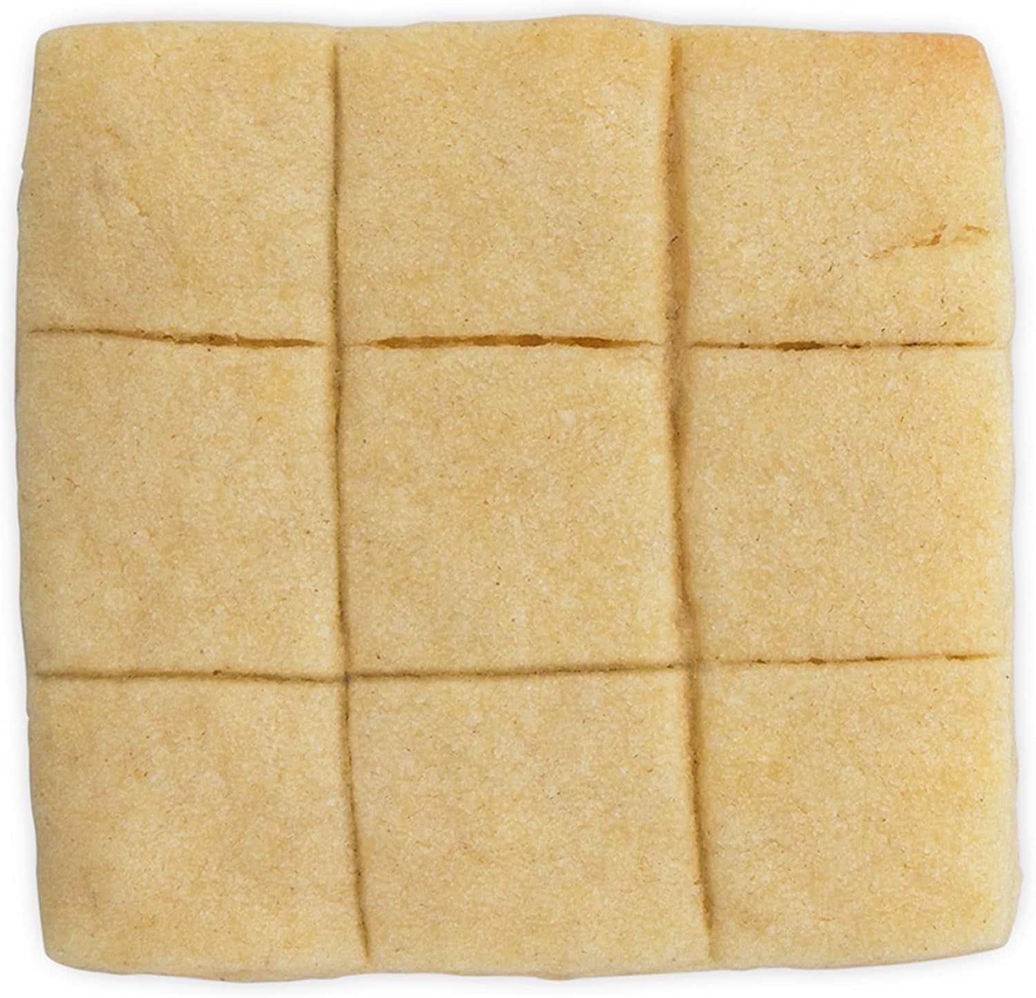 Boîte à biscuits en forme de cube, env. 6 cm, argent