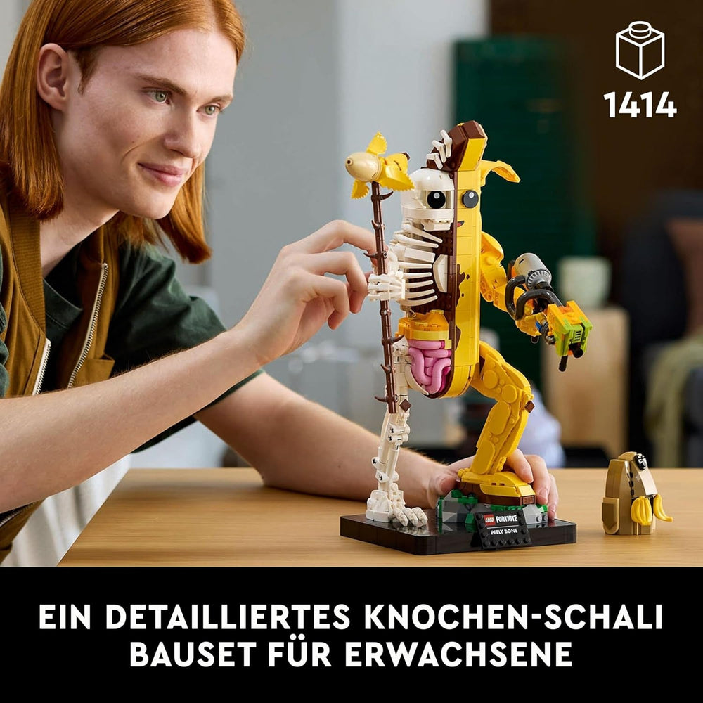 LEGO Fortnite Bone Shali - Avec lanceur de peinture et pic à bol - Objet de collection pour les fans de jeux vidéo - Jeu de construction pour adultes comme décoration de maison ou de bureau - 77072 Jeux de construction Besuche den LEGO-Store
