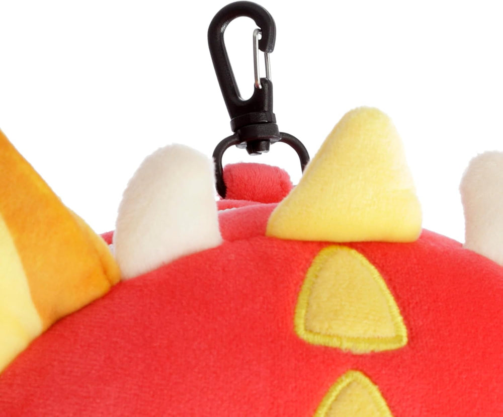 Puckator Relaxeazzz Adoramagics Oreiller de voyage rond en peluche et masque pour les yeux de dragon – Masque de sommeil en peluche pour avion – Oreiller de vol pour enfants et adultes – Masque de sommeil mignon Oreillers de voyage Naty Shop