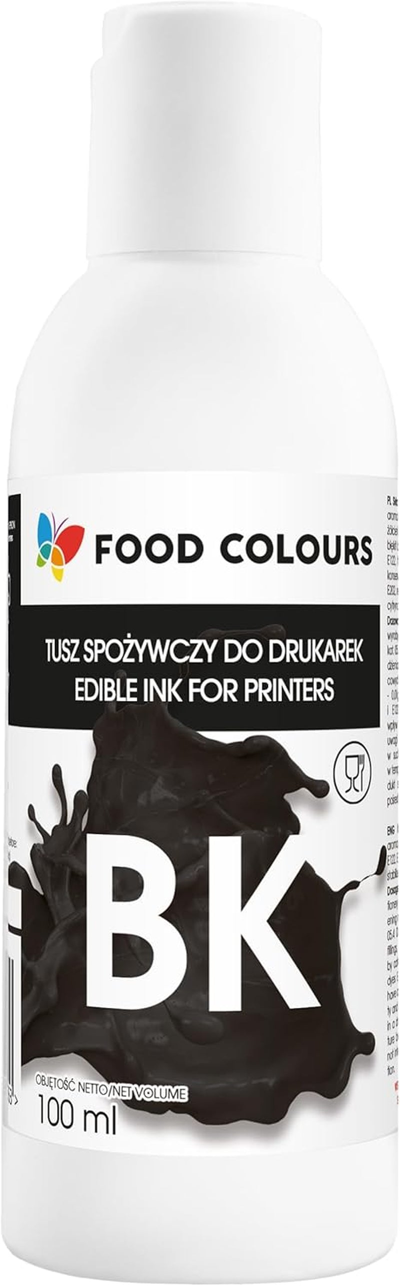 Encre comestible pour imprimantes, colorants alimentaires MAGENTA 100ML, impression comestible, impression sur papier gaufrette, décoration de gâteaux, complément