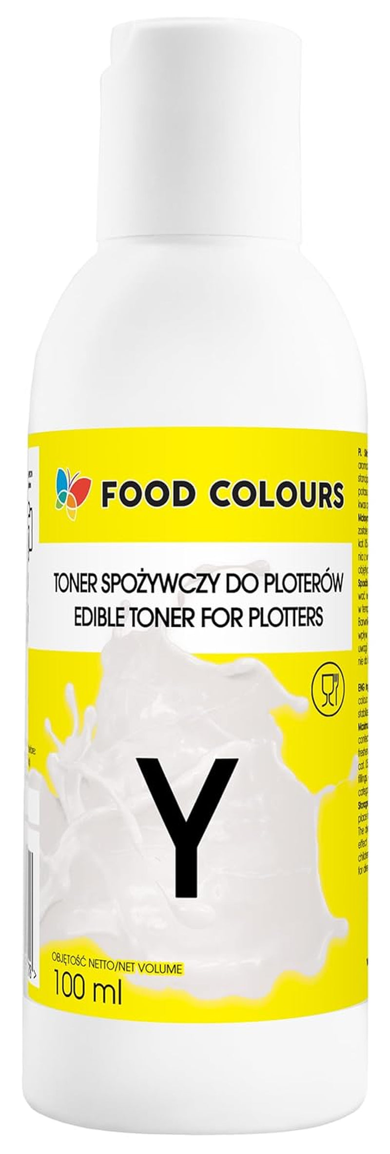 Set de colorants alimentaires avec encres comestibles pour traceurs 6 x 100 ml | Cyan clair | Cyan | Magenta clair | | Magenta | Jaune | Noir | Impression comestible, impression sur papier gaufré, garniture de gâteau décorative