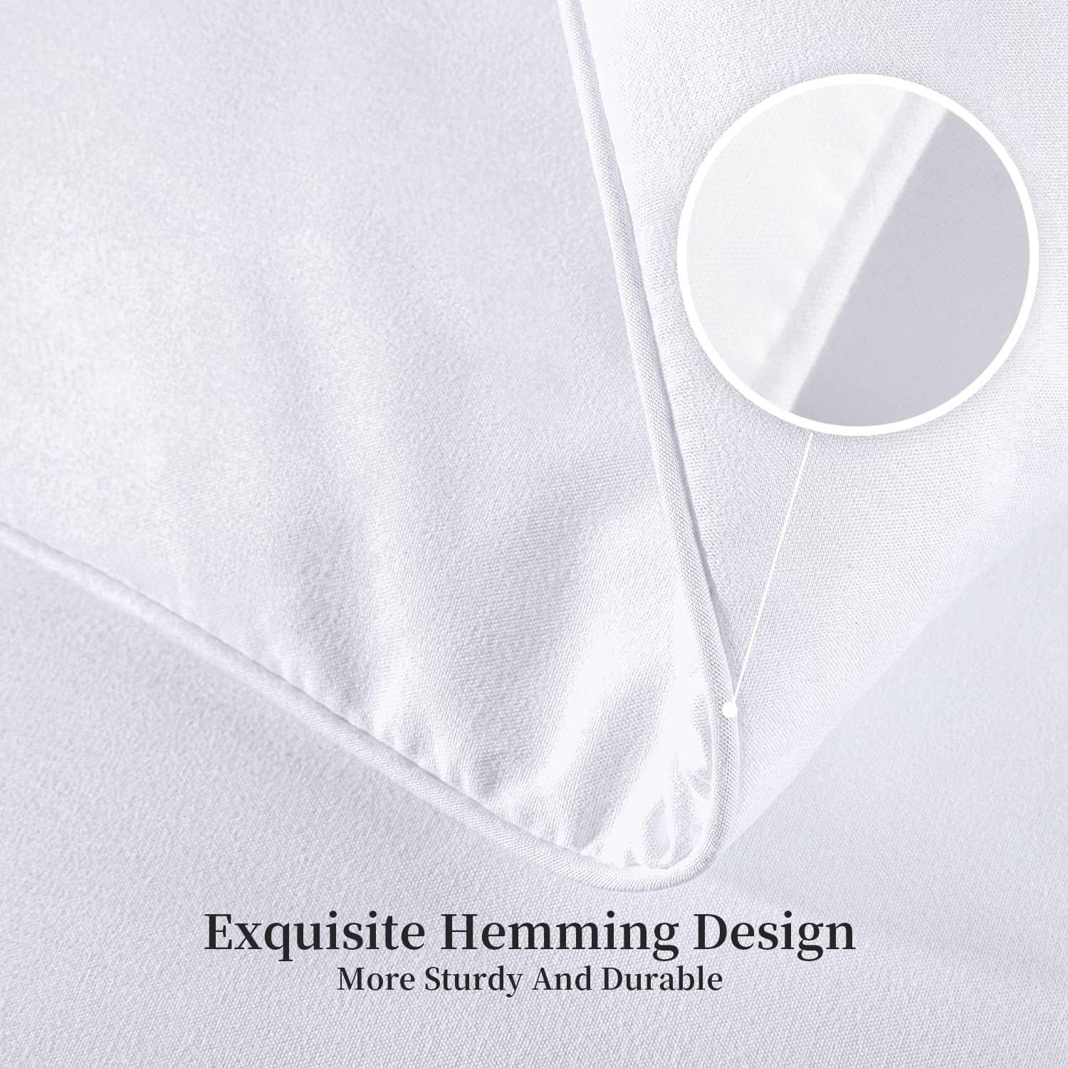 Kingsley Trend Couette alternative en duvet blanc pour toutes les saisons, toutes saisons, couette king size (2,6 m x 2,3 m), couettes et couettes douces et lavables en machine Naty Shop