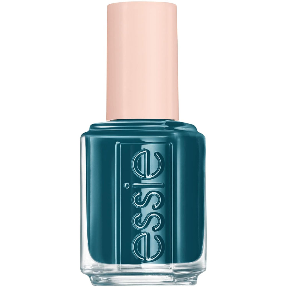 Vernis à ongles longue durée Essie au fini crémeux, temps de séchage court et faible écaillage, formule végétalienne, LOVE by Essie, couleur : n° 200 doin' my best, vert foncé, 1 x 13,5 ml