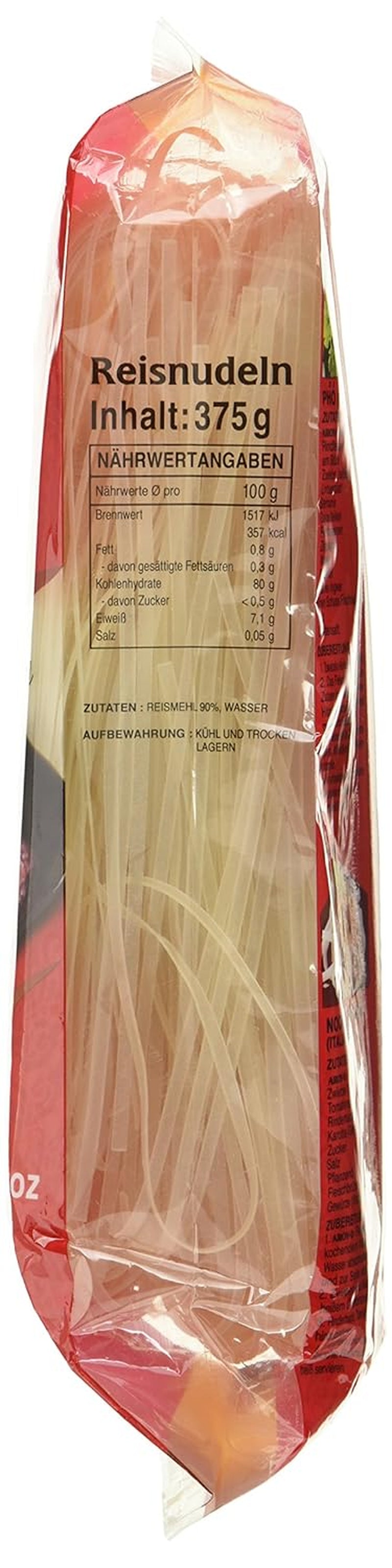 Nouilles de riz Aroy-D sans gluten, paquets de 3 mm (1 paquet x 375 g)