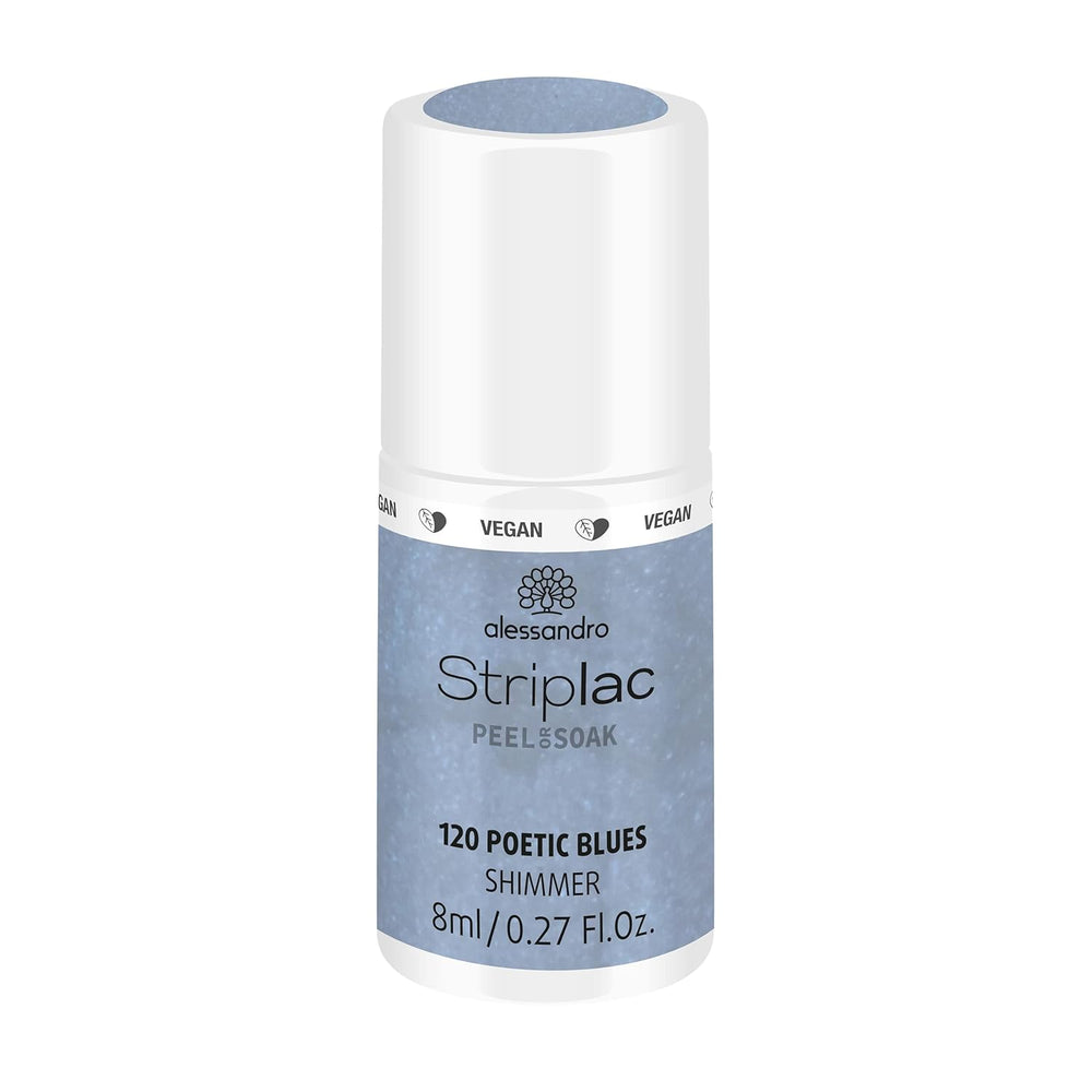 Vernis à ongles UV Alessandro Striplac Lavender Lemonade – Délicat et longue durée – S'enlève facilement grâce à la technologie de retrait – Vegan et cruelty-free – 8 ml