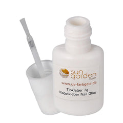Sun Garden Nails Gel transparent monophasique 30 ml + boîte de 100 embouts + colle pour embouts 7 ml