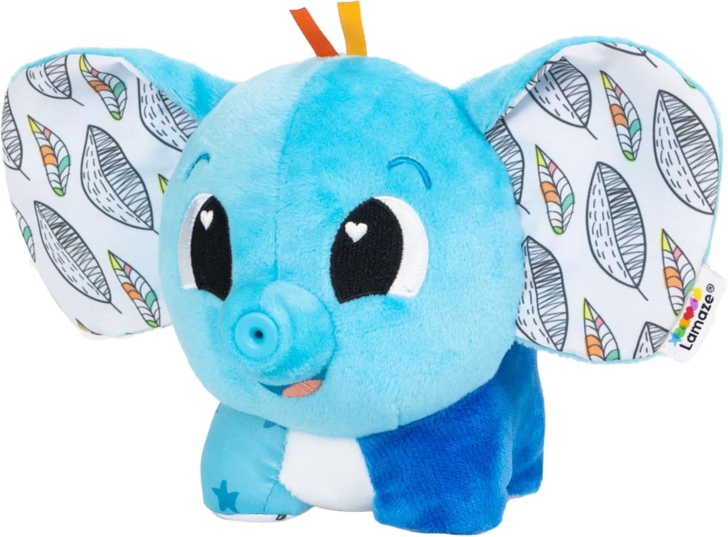 LAMAZE Elephant Puffaboo, jouet pour nouveau-né, jouet sensoriel pour bébé, cadeau pour nouveaux parents, jouet de développement pour garçons et filles de 3 mois, L27467 Baby Toys Naty Shop Modern
