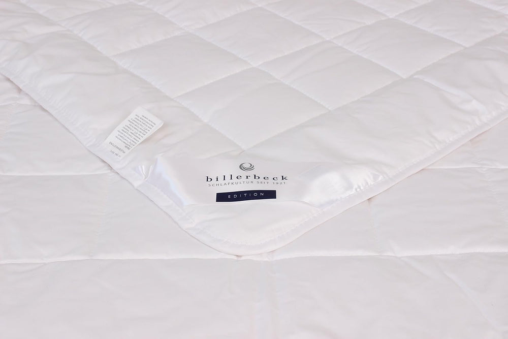 Billerbeck Jasmin Superlight couette - couette d'été - 155 X 220 Cm - couette en coton, couette rafraîchissante - 90% viscose (bambou) 10% polyester (airsoft), blanc Couettes et couettes Naty Shop