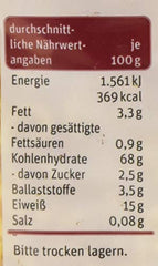 tegut... Nouilles aux œufs et spaghettis en forme de fourchette, 1 x 500 g