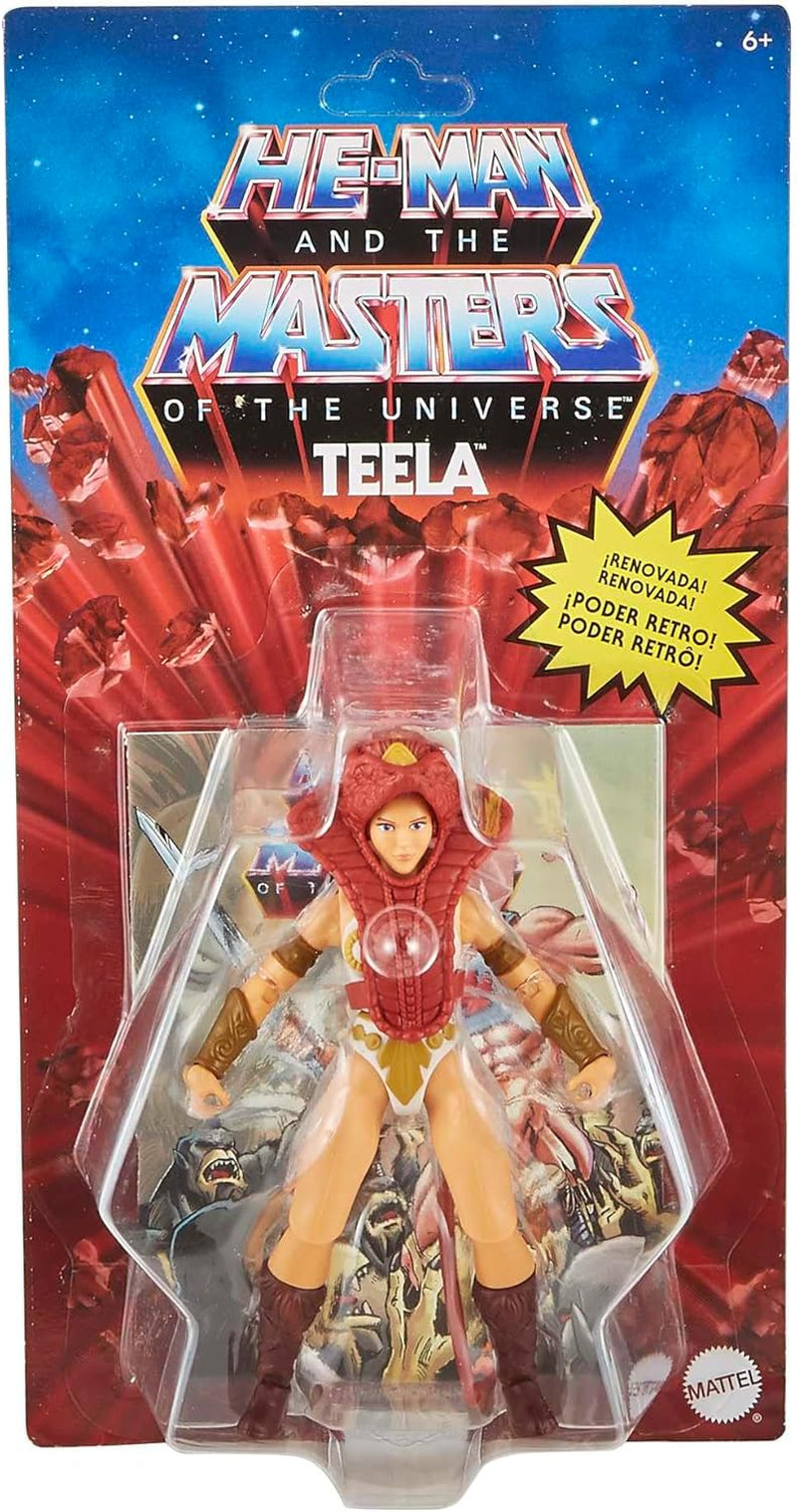 Les Maîtres de l'Univers GNN91 - Figurine Origins (14 Cm) Teela, figurine de jeu et de collection à partir de 6 ans Figurines Naty Shop