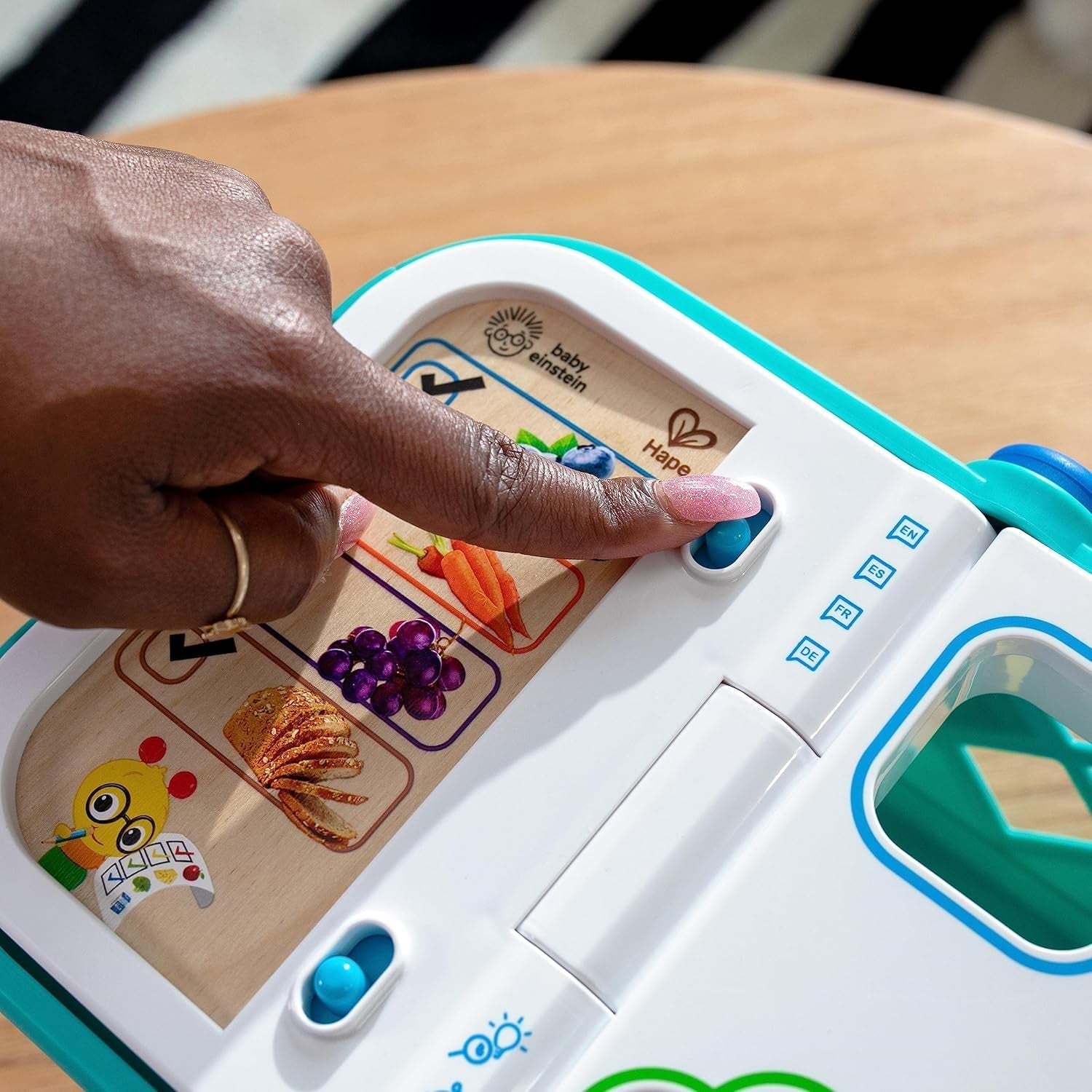 Baby Einstein + Hape Magic Touch Register Jouet pour faire semblant de vérifier, avec de vrais sons et musiques, à partir de 9 mois Bebe Toys Naty Shop